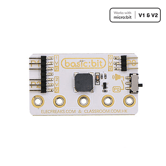 ELECFREAKS Basic:bit for micro:bit three way I/O expansion, mini version