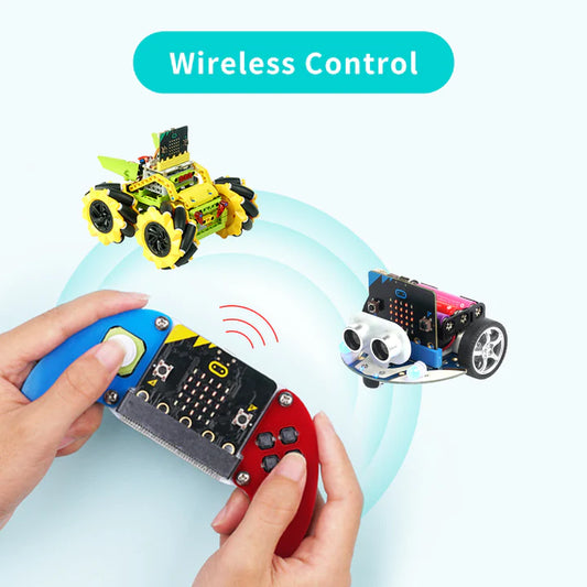ELECFREAKS micro:bit Joystick:bit V2 Kit, the Joystick Controller Compatible With micro:bit Board