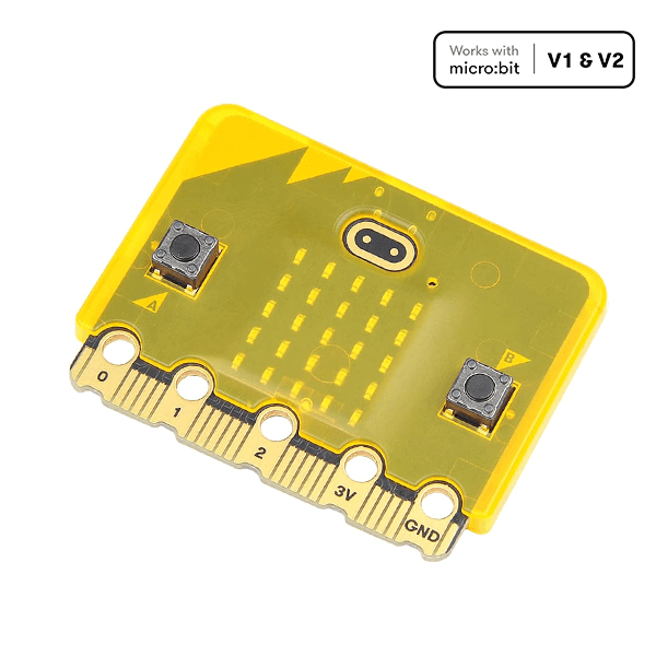 micro:bit case for V2 micro:bit -Yellow – SenTech Maldives