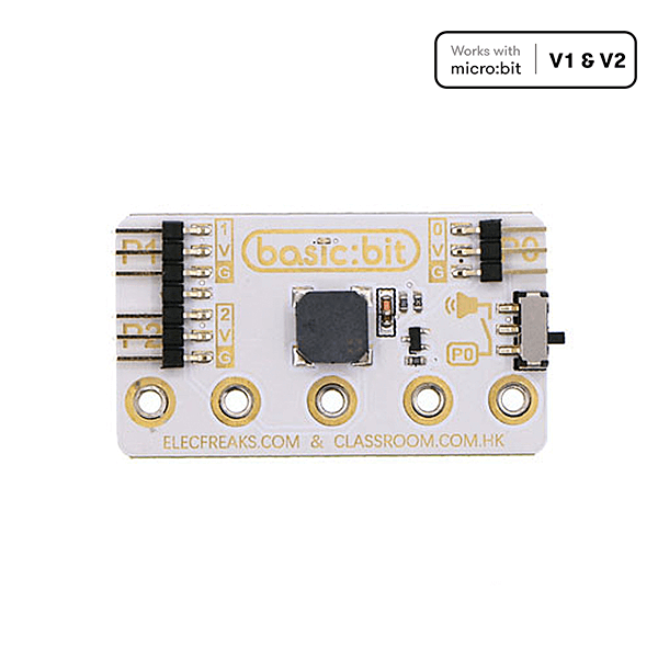 ELECFREAKS Basic:bit for micro:bit three way I/O expansion, mini version