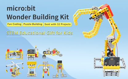 micro:bit Wonder Building Kit (Without micro:bit board)