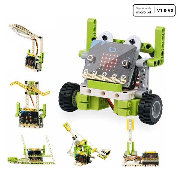 micro:bit Smart Cutebot without micro:bit  Ring:bit Bricks Pack