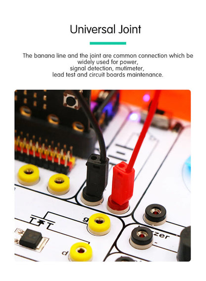 ELECFREAKS micro:bit Science Box Experiment Kit, Programming Kit For Kids