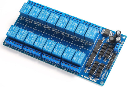 Relay Module Board for Arduino DSP (16-Channel Relay Module)