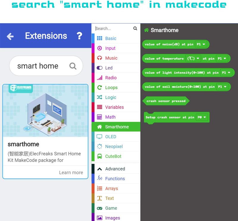 ELECFREAKS Smart Home Kit (without micro:bit board )