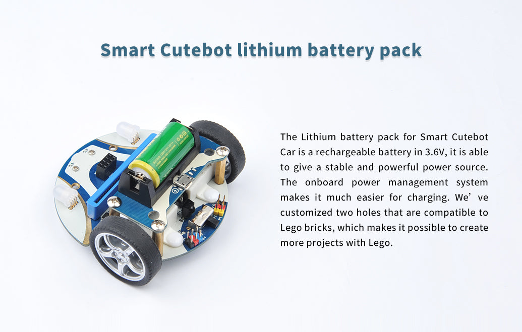 ELECFREAKS Cutebot Lithium Battery Pack
