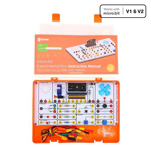 Code For Fun Micro Bit Kit Box Label ELECFREAKS micro:bit Science Box Experiment Kit, Programming Kit For K ...