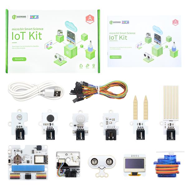 ELECFREAKS micro:bit Smart Science IOT Kit Includes Range Of Sensors And Modules
