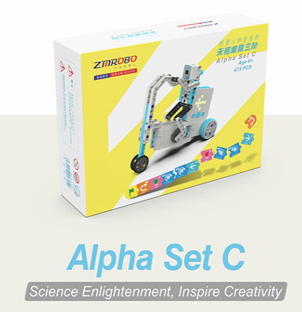 Alpha Set Series II ZMROBO STEM education Kit